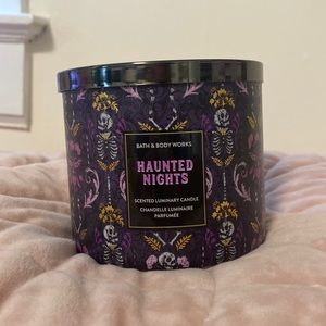 Halloween Bath and Bodywork’s Large Candle